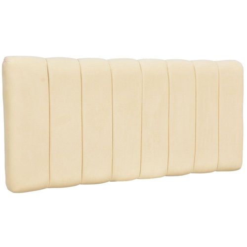 Cabeceira Cama Box Painel Casal 160 cm Dubai W01 Suede Bege - Lyam Decor