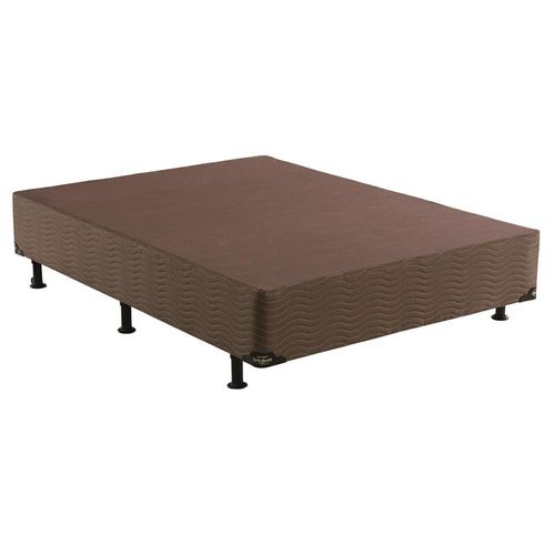 Base Box para Colchão Casal Ortobom Magnyfic 28x138x188 cm – Marrom