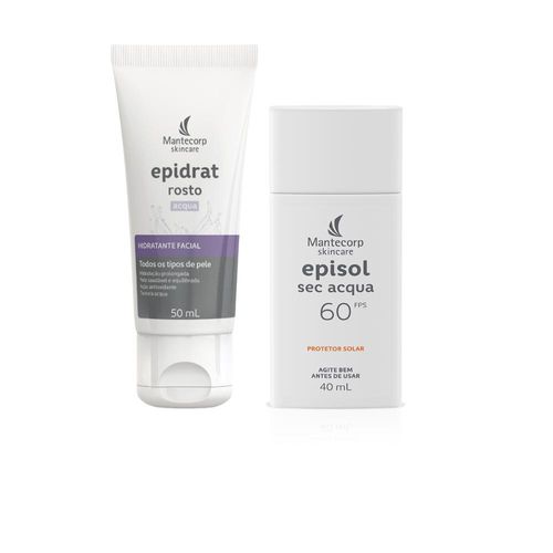 Kit Epidrat Rosto Acqua + Episol Sec Acqua sem cor FPS60