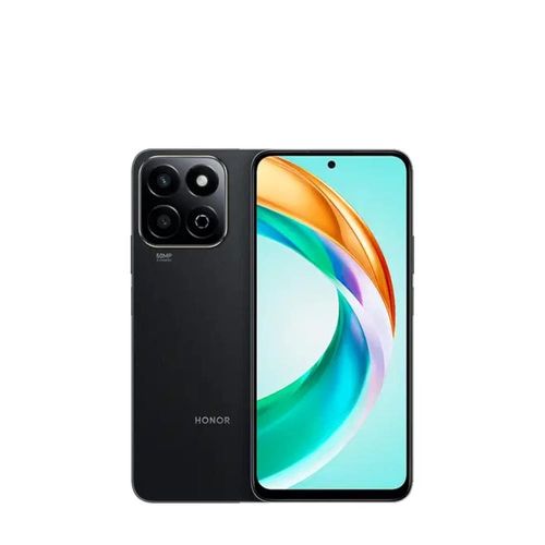 Smartphone HONOR X6B 5G Preto 256GB, 4+4GB RAM Turbo, Tela de 6.6’’, Snapdragon 4ª geração e Câmera Traseira Dupla de até 50MP
