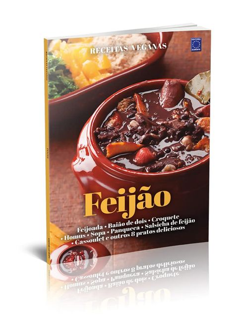 Livro - Receitas Veganas: Feijão