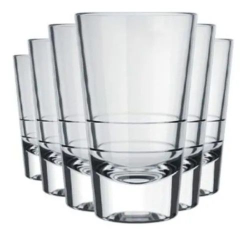 Jogo Copo Dose Caninha Cachaça Pinga Nadir 100ml-18 Unidades