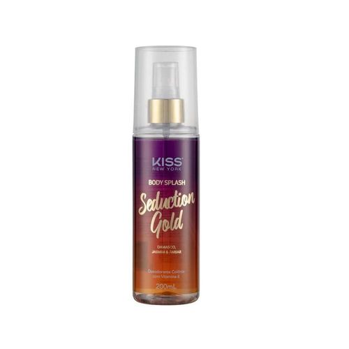 KISS NEW YORK - SPLASH SEDUCTION GOLD 200ML