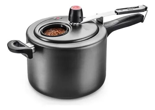 Panela de Pressão 4,5L Antiaderente com Visor Grafite - MTA