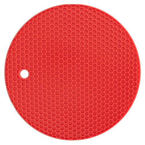 Descanso de Panela de Silicone Multiuso Redondo 17cm