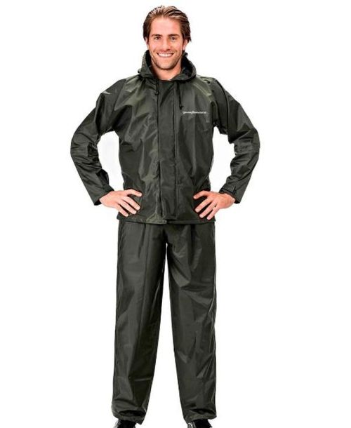 Conjunto Pvc Pescador Com Capuz (preto) Tam G Pantaneiro