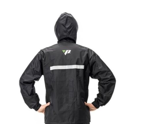 Jaqueta Nylon Com Capuz (preto) Tam Gg Pantaneiro