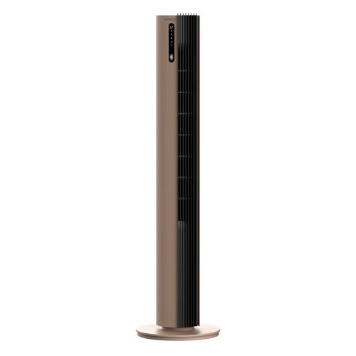 Ventilador de Torre 110cm Spirit Esterilizador com 12 velocidades, Controle Remoto e Timer de até 12 horas, Marrom – Bivolt