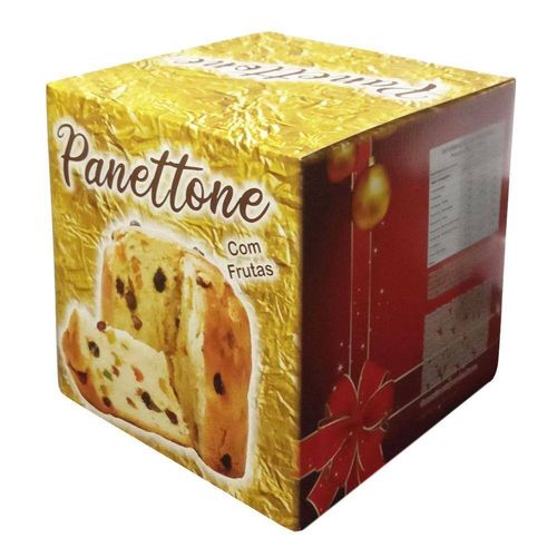 Caixa para Panetone com Frutas 500g Uriarte - Unidade