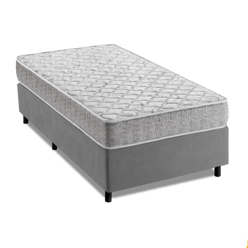 Cama Box Solteiro Espuma D33 Inducol Soft 88x188x55cm CBP