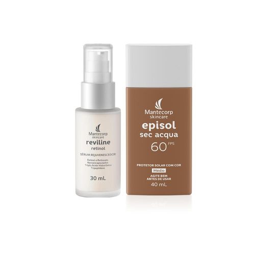 Kit Rej. Reviline Retinol + Episol Sec Acqua tom médio FPS60