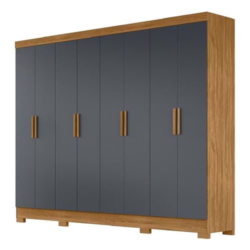 Guarda Roupas Casal 8 Portas 2 Gavetas Marajó Moval