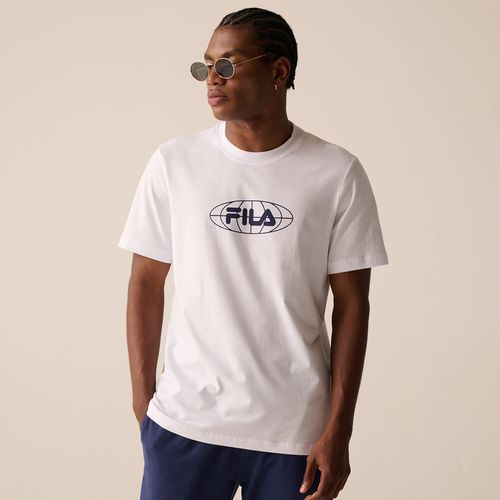 Camiseta Fila Regular Classic Masculina Estampa Fila Word