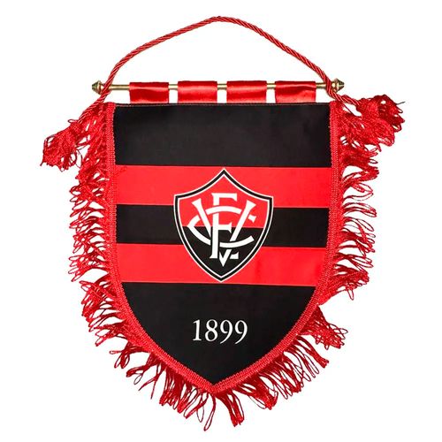 Flamula Oficial E.c. Vitória Original Vermelho E Preto