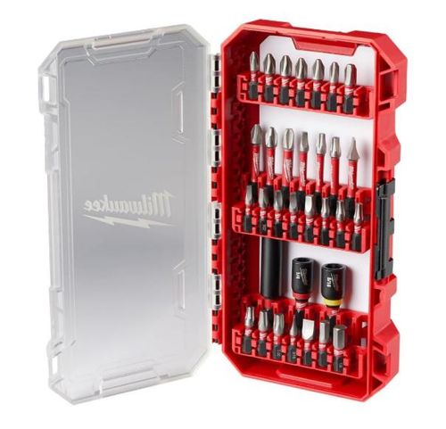 Kit Bit Shockwave C/ 32 Pçs Milwaukee Ef