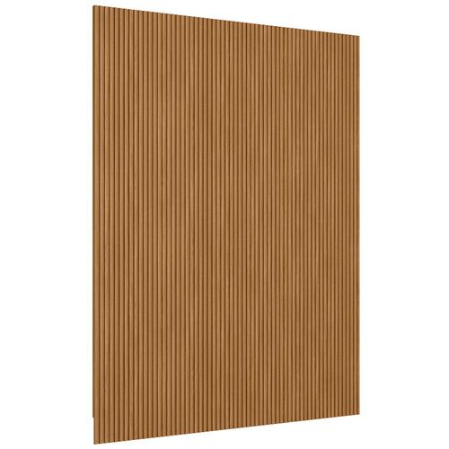 Painel Ripado de Madeira Para Sala Quarto 219x250cm Slats L05 Nature - Lyam Decor