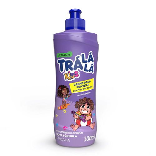 Creme de Pentear Infantil Trá Lá Lá Kids Cachos 300ml