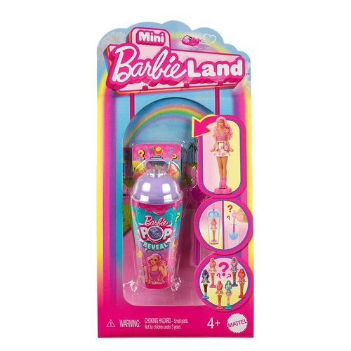 Barbie Boneca Mini Land Pop Reveal Mattel Sortido