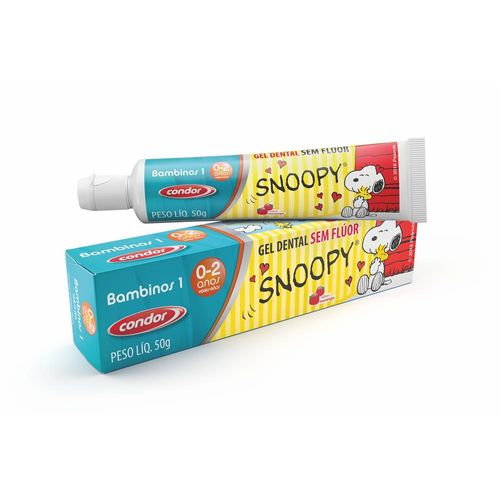 Creme Dental Condor Bambinos Snoopy 50g