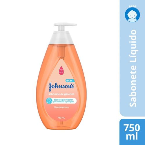 Sabonete Liquido Johnson's Baby Glicerina 750ml