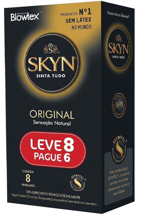 Preservativo Blowtex Skyn Original 8 Unidades