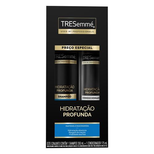 Tresemmé Hidratação Profunda Shampoo 350ml + Condicionador 175ml