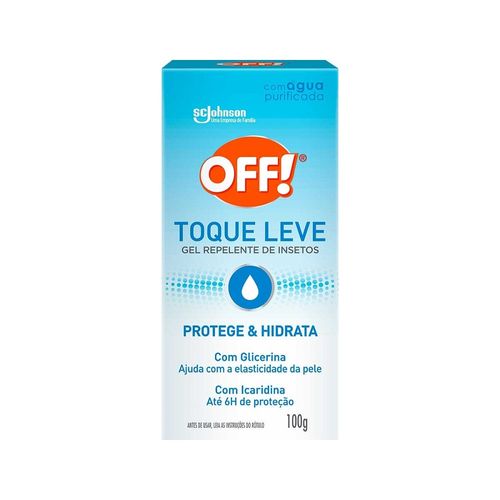 Repelente Gel Hidratante Off 100g Toque Leve