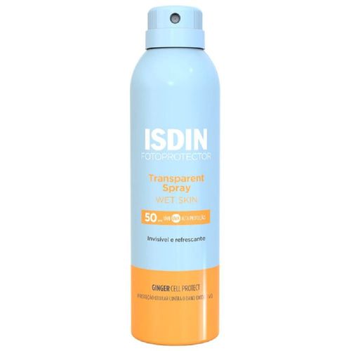 Protetor Solar Corporal Isdin Transparent Spray Fps50 250ml