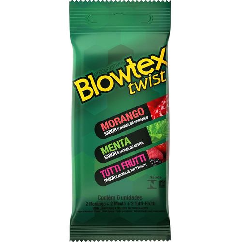 Preservativo Blowtex Twist 6 Unidades