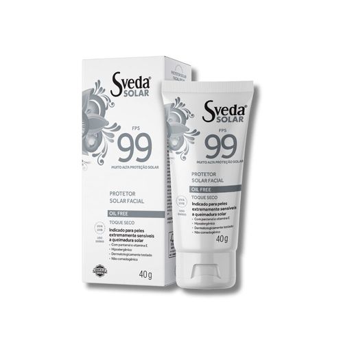 Protetor Solar Facial Sveda Fps99 40g