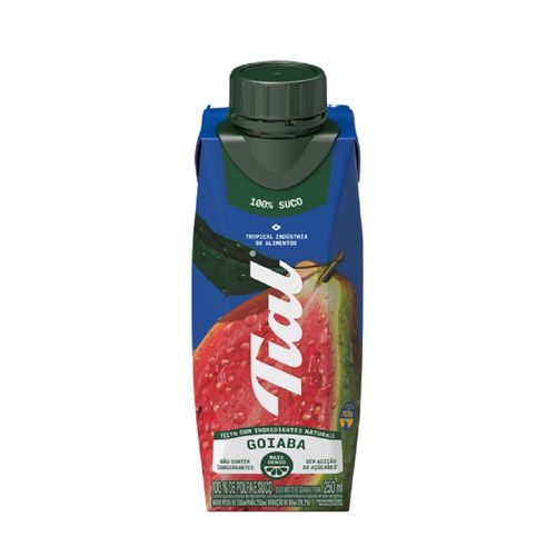 Suco Tial 100% Suco Sabor Goiaba 250ml