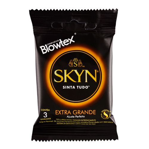Preservativo Blowtex Skyn Extra Grande 3 Unidades
