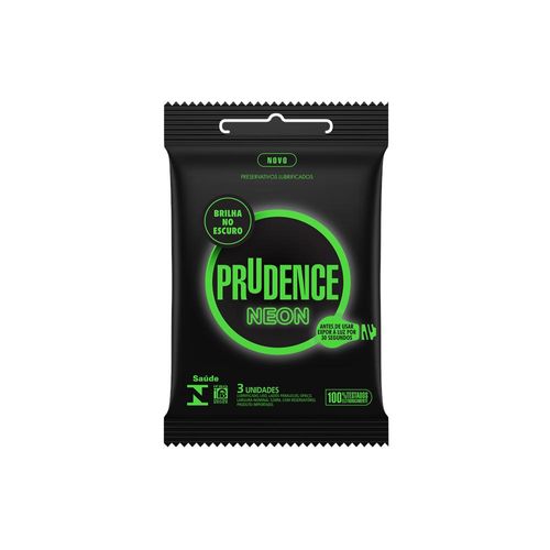 Preservativo Prudence Neon 3 Unidades