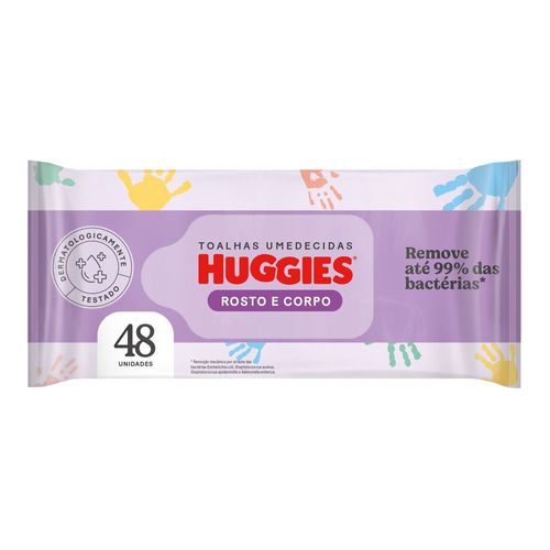 Toalha Umedecida Huggies One&Done 48 Unidades