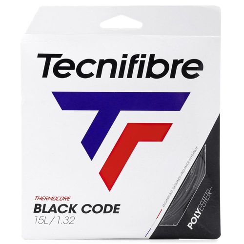 Corda Tecnifibre Black Code 15L 1.32mm - Set Individual - Preta