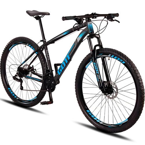 Bicicleta Aro 29 Alumínio Gott 24v Traseiro Shimano Leev