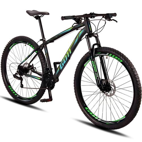 Bicicleta Aro 29 Alumínio Gott 24v Freio a Disco T-Force