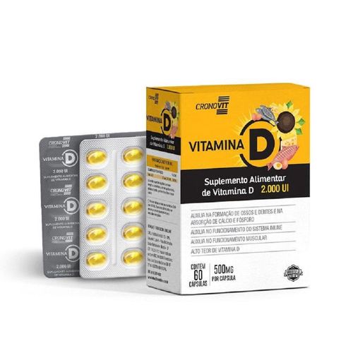 Cronovit Vitamina d 2000ui 60cps