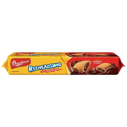 Biscoito Bauducco Recheadinho Chocolate 104g