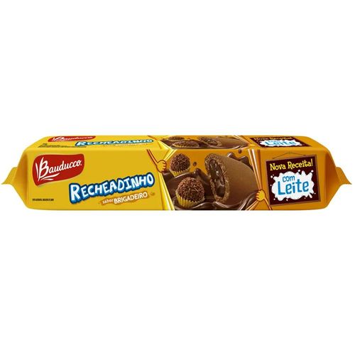 Biscoito Bauducco Recheadinho Brigadeiro 104g