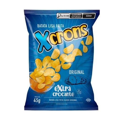 Batata Xcrons Lisa 45g Original Extra Crocante