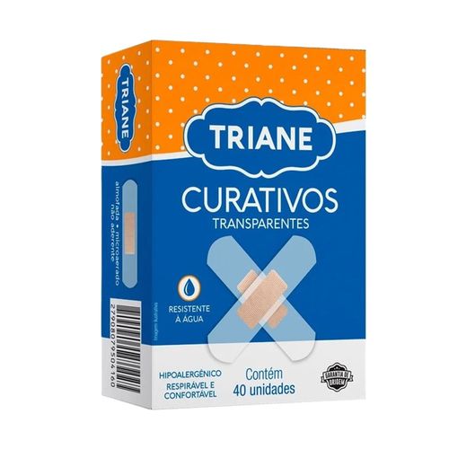 Curativo Triane Transparente 40 Unidades