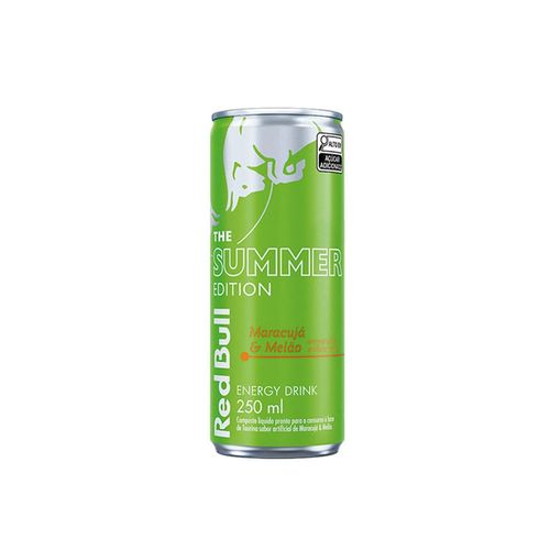 Energético Red Bull Summer Sabor Maracujá e Melão 250ml