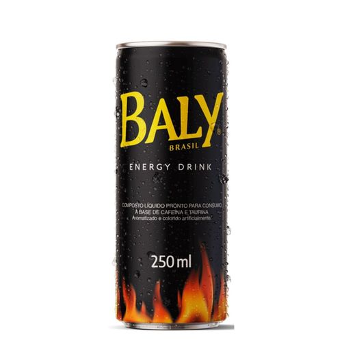 Energético Baly Tradicional Sem Açúcar 250ml