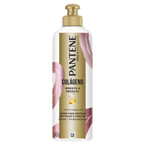 Creme para Pentear Pantene Colágeno Hidrata e Resgata 240g