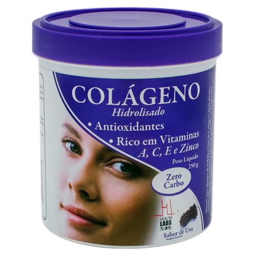 Colágeno Health Labs Pó Uva 250g