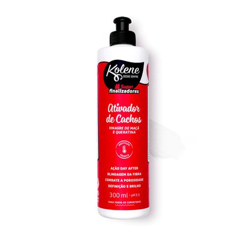 Ativador de Cachos Kolene Vinagre de Maçã e Queratina 300ml