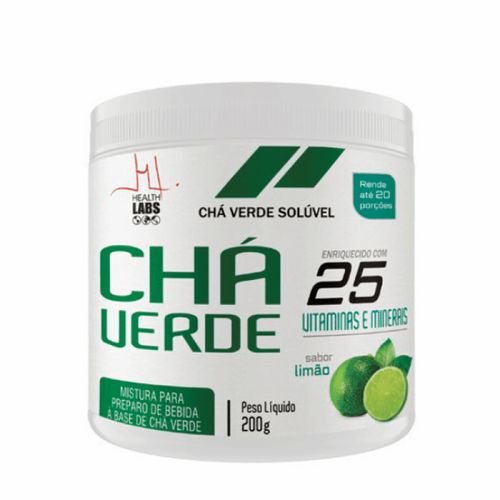 Chá Verde Limão Health Labs 200g