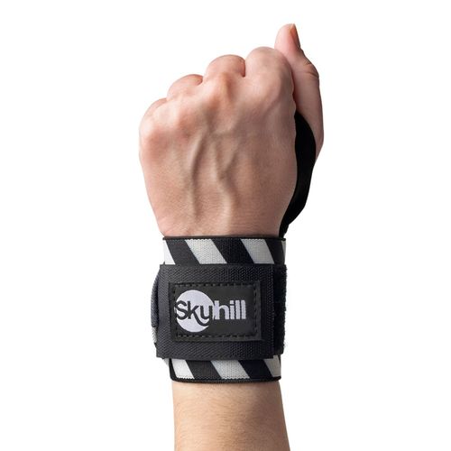 Munhequeira Elástica Listrada Ajustável Skyhill Cross LPO