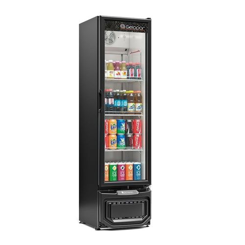 Refrigerador Vertical GPTU230 228L Preto Gelopar 220V